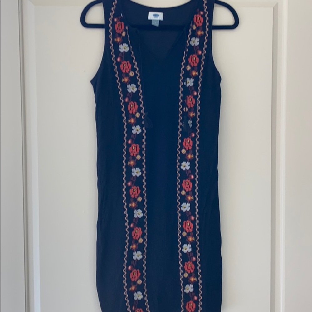 Black Floral Dress